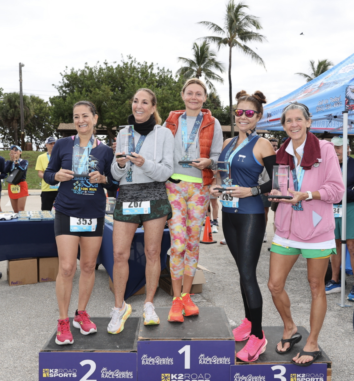 Palm Beaches Race Series award winners