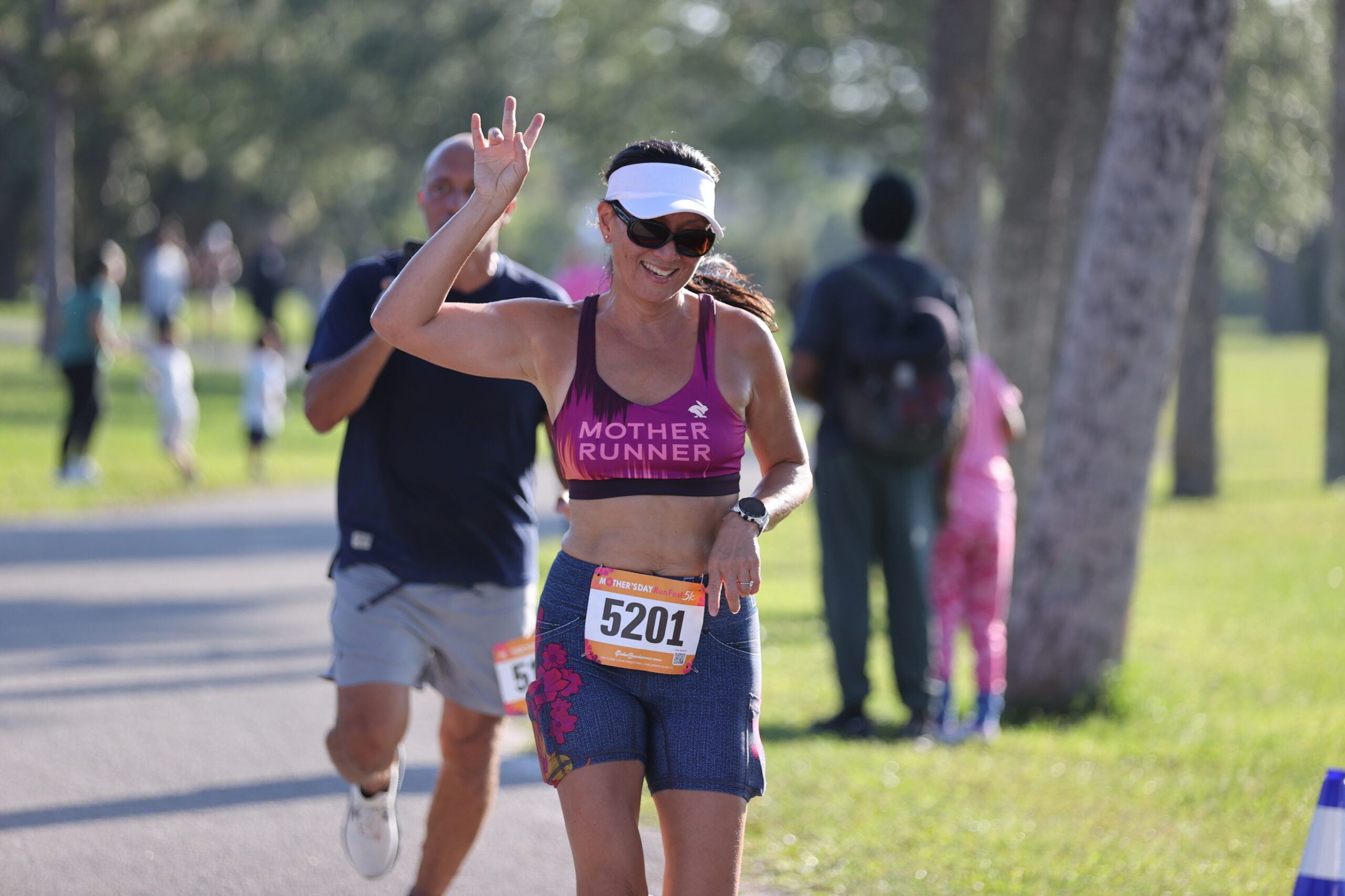 Mother Runner competing at Mother's Day RunFest