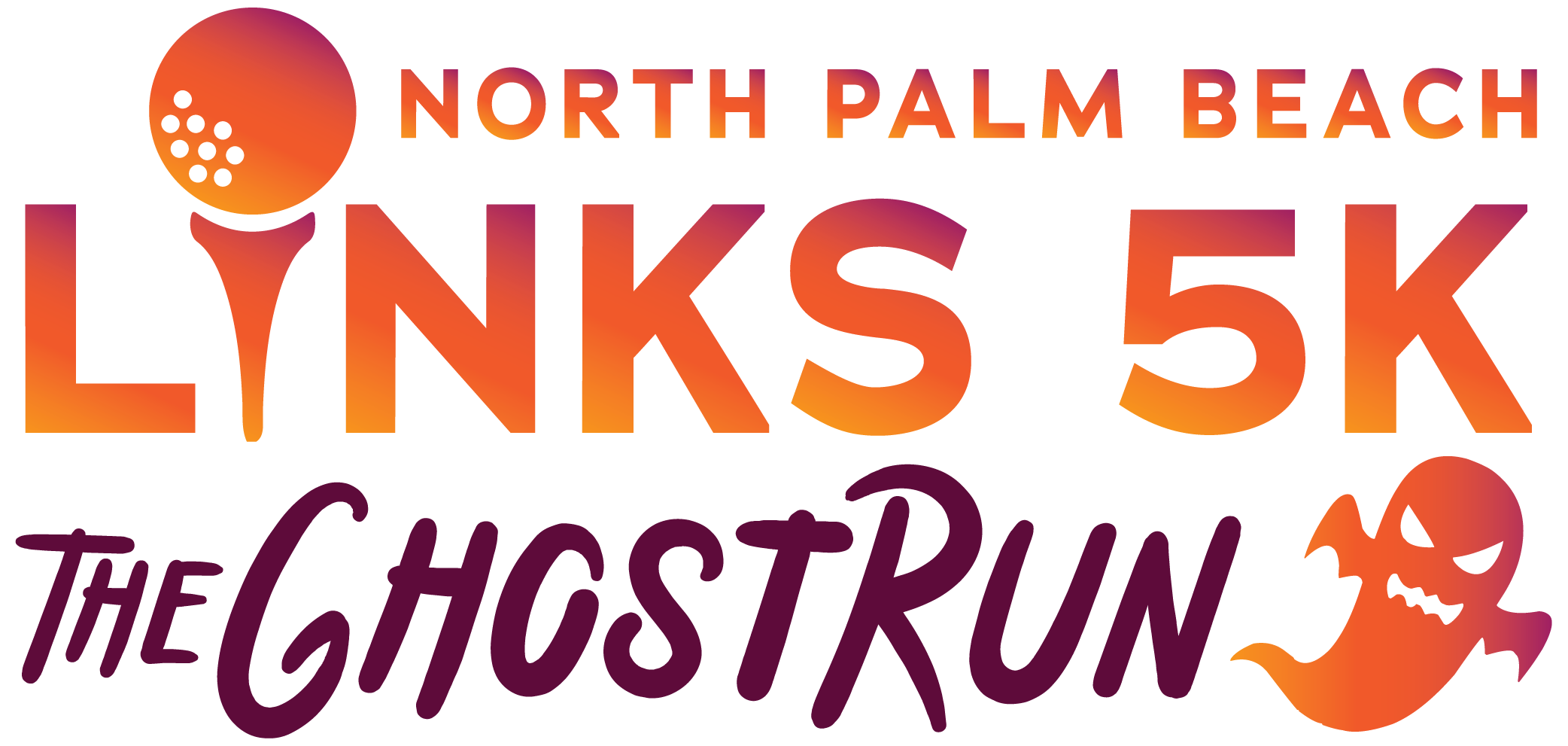 North Palm Beach Links 5K Ghost Run logo